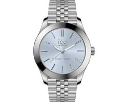 Ice Watch ICE steel - Silver light blue 023789 Horloge - Staal - Zilverkleurig - Ø 34 mm