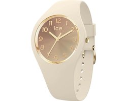 Ice Watch ICE sunset - Almond cappuccino 024985 Horloge - Siliconen - Crème - Ø 37 mm