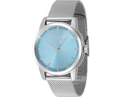 Invicta Celestial 48512 Dames Horloge - Waterdicht - Analoog - Quartz Uurwerk - Roestvrij Staal met blauwe Wijzerplaat - 36mm