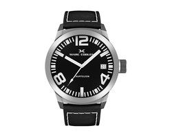 Marc Coblen Horloge met Verwisselbare Lunette en Horlogeband - MC42S1 Staal - 42mm