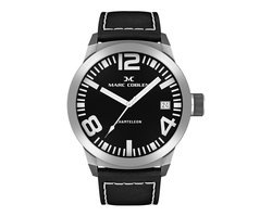 Marc Coblen XL Horloge met Verwisselbare Lunette en Horlogeband - MC45S1 Staal - 45mm