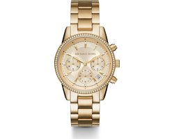 Michael Kors Bryant MK6356 Horloge - Staal - Goudkleurig - Ø 37 mm