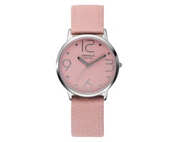 Orphelia Fashion OF711908 - Horloge - Leer - Roze - 39 mm