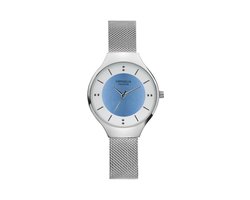 Orphelia Swirl OF714803 Horloge - Staal - Zilverkleurig - Ø 34 mm