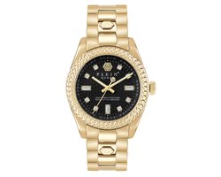 Philipp Plein Queen PWDAA0621 Horloge - Staal - Goudkleurig - Ø 36 mm