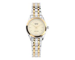 Q & Q Dames Q&Q Dameshorloge Bicolor - Horloge - Staal - - 23 mm