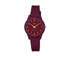 Q&Q by Citizen - vs13j007 dames horloge - 31 mm - Rood