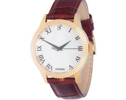 Supertrash STM02-LG-P horloge is een dames horloge maat M