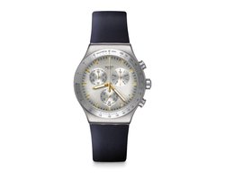 Swatch Irony horloge Darkmeblue  - Blauw