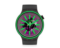 Swatch So27b113 Quartz 3 Atm 47 Mm Dameshorloge Paars Vrouw