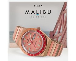 Timex Q Malibu TW2V38600 Horloge - Staal - Multi - Ø 36 mm