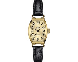 Tissot Heritage Porto Small Lady T1281613626200 Horloge - Leer - Zwart - Ø 24 mm
