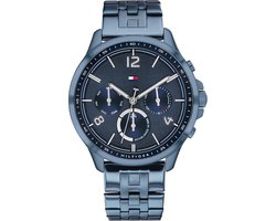 Tommy Hilfiger TH1782227 Horloge  - Staal - Blauw - Ø  38 mm