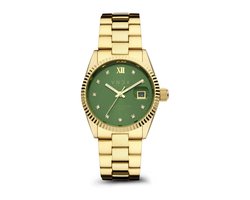 VNDX Amsterdam - Dames horloge - Dare Devil Medium Goud Groen