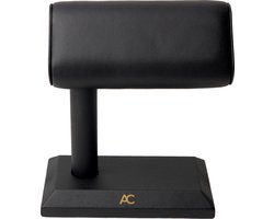 Alexander Cortin Luxe Horloge Houder - Standaard - Display - Zwart Leer - 2 Horloges - Watch Stand - Horlogebox - Horlogedoos