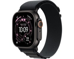 Apple Watch Ultra 3 - Wifi + 5G - 49mm - Black Titanium Case with Black Alpine Loop - Medium