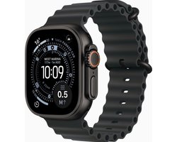 Apple Watch Ultra 3 - Wifi + 5G - 49mm - Black Titanium Case with Black Ocean Band