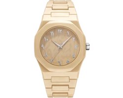 Baraka Treasures Luxe Horloge - Arabische Horloge - Arabic Dial - Unisex Horloge - Premium Horloge - Quartz - Ramadan Cadeau - Eid Cadeau - Beige