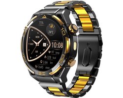 Blackview Smartwatch W90 Pro - Hartslag, Bloedzuurstof, Slaap Monitoring Smartwatch - 100+ Sportmodi - 900 mAh Batterij - IP68 Waterdicht - Unisex Fitnesshorloge Smartwatch - Zwart