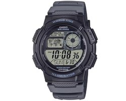 Casio Casio Collection AE-1000W-8AVEF Horloge - Kunststof - Blauw - Ø 43 mm