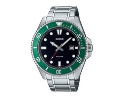 Casio Casio Collection MDV-107D-3AVEF Horloge - Staal - Zilverkleurig - Ø 44 mm