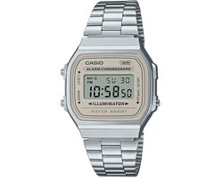Casio Casio Collection Vintage A168WA-8AYES Horloge - Staal - Zilverkleurig - Ø 35 mm