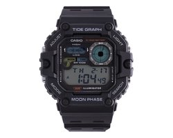 Casio Casio Collection WS-1700H-1AVEF Horloge - Kunststof - Zwart - Ø 48 mm