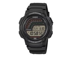 Casio Casio Collection WS-1800-1AVEF Horloge - Kunststof - Zwart - Ø 44 mm