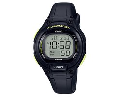 Casio Collection LW-203-1BVEF Unisex Horloge 35 mm - Zwart