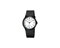 CASIO - MQ-24-7BLLGF - CASIO Collection - horloge - Unisex - Zwart - Kunststof Ã˜ 34 mm