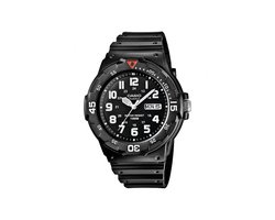 Casio MRW 200H 1BVEF Heren horloge zwart - 44.6 m