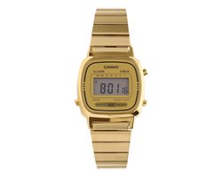 Casio Vintage Mini LA670WEGA-9EF Unisex Horloge 25 mm - Goudkleurig