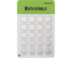 CR2450 Batterijen 20x
