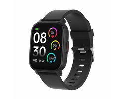 Denver Smartwatch - Android iOS - Notificaties - Sporthorloge - Hartslagmeter - Saturatiemeter - Slaapmonitor - SWC184B - Zwart