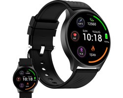 Denver Smartwatch - Android iOS - Volledige Belfunctie - Amoled Display - Sporthorloge - Hartslagmeter - Saturatiemeter - Slaapmonitor - SWC387