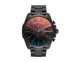 Diesel Mega Chief DZ4318 Herenhorloge 51 mm - Zwart