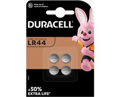 Duracell Knoopcelbatterijen LR44 - 10 x 4 stuks - Voordeelverpakking