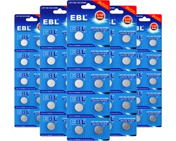 EBL 50-Pack LR1130 Knoopcel Batterijen