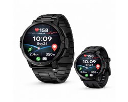 Evy24 GPS Smartwatch Heren & Dames 48mm - Outdoor Sporthorloge Heren - Zelfstandige GPS/GNSS - Belfunctie - Stappenteller - Kompas - Hoogtemeter - Barometer - 5ATM Waterdicht
