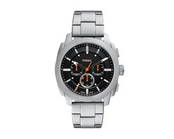 Fossil FS6095 Heren Horloge 44mm - Zilverkleurig