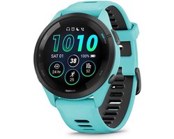 Garmin Forerunner 265 - Sporthorloge met GPS - Geschikt voor hardlopen - 46 mm – Blauw
