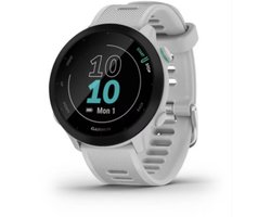 Garmin Forerunner 55 - Sporthorloge met GPS Tracker - Geschikt voor Hardlopen - 42mm - Whitestone
