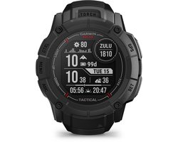 Garmin Instinct 2X Solar - Tactical Edition - Smartwatch - Oneindige batterijduur met Solar - Ingebouwde zaklamp - Multi-band GNSS - Black