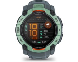 Garmin Instinct 3 - Smartwatch - AMOLED - 50 mm - Neotropic Bezel with Twilight Band