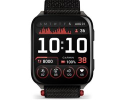 Garmin Venu X1 - GPS-smartwatch - 2-inch AMOLED-scherm - Zwart