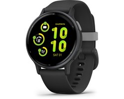 Garmin Vivoactive 5 - Sporthorloge - AMOLED-Scherm - 42 mm - Zwart
