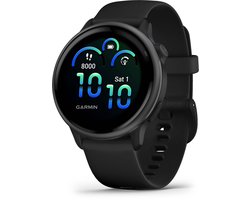 Garmin Vivoactive 6 - Smartwatch - Sporthorloge- Health - Fitness - 42 mm - Zwart