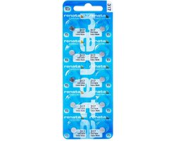 Horlogebatterijen Renata 317 (SR516SW) - 1.55V 10 stuks