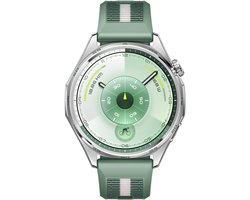Huawei WATCH GT 6 46mm Groen | 21-Daagse Batterijduur - Nauwkeurige GPS- en Hartslagmeting - Innovatieve Pro-niveau Fietstracking – Analyse van Emotioneel Welzijn - Compatibel met iOS & Android