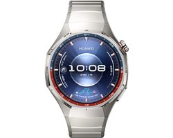 Huawei WATCH GT 6 Pro 46mm Titanium | 21 dagen batterijduur – Nauwkeurige GPS & hartslagmeting – Innovatieve professionele fiets-tracking – Saffierglas & titanium behuizing – ECG – Compatibel met iOS & Android